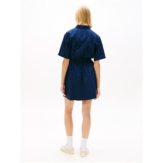 Dark Night Navy - Tommy Jeans - Women's Shirt Dress