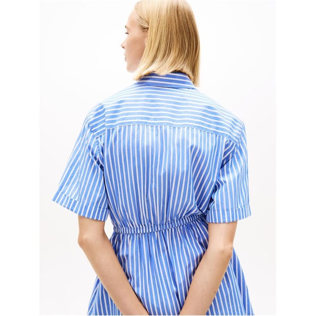 Emp Blue/St - Tommy Jeans - Women's Shirt Dress
