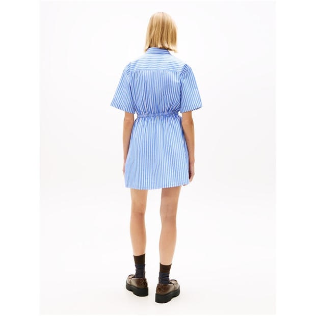 Emp Blue/St - Tommy Jeans - Women's Shirt Dress