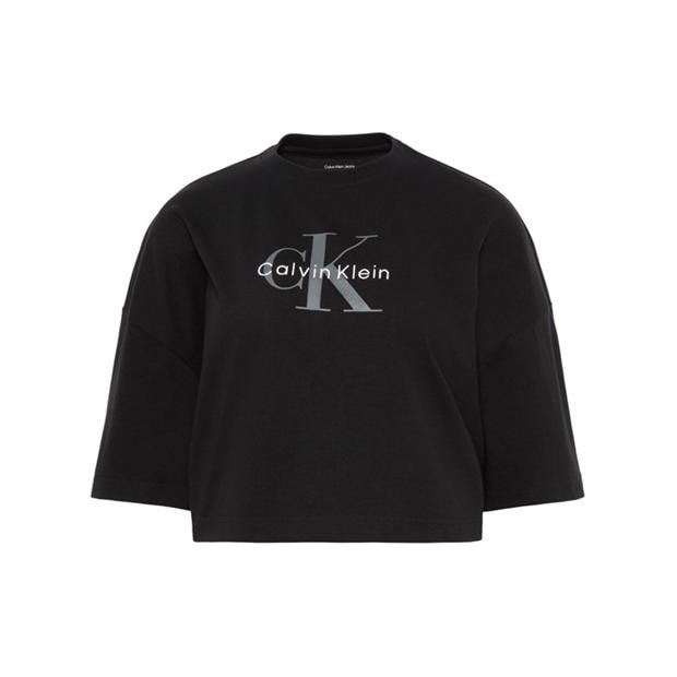 Black - Calvin Klein Jeans - Women's Oversized T-Shirt