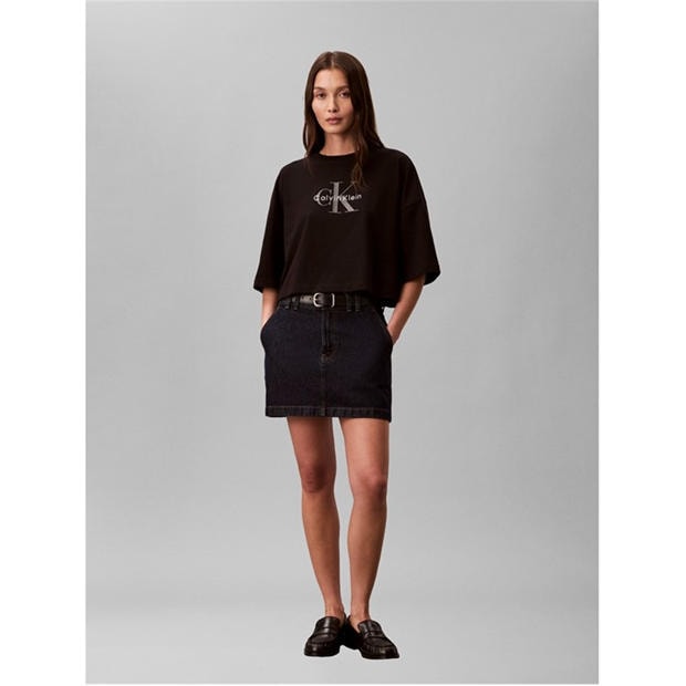 Black - Calvin Klein Jeans - Women's Oversized T-Shirt