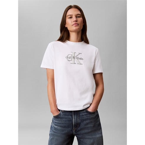 Calvin Klein Jeans - Womens Logo T-Shirt