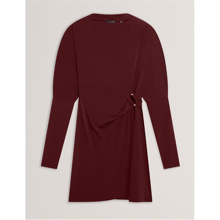 Ted Baker Women's Red Mini Wrap Dress in Size 12, Sports Direct