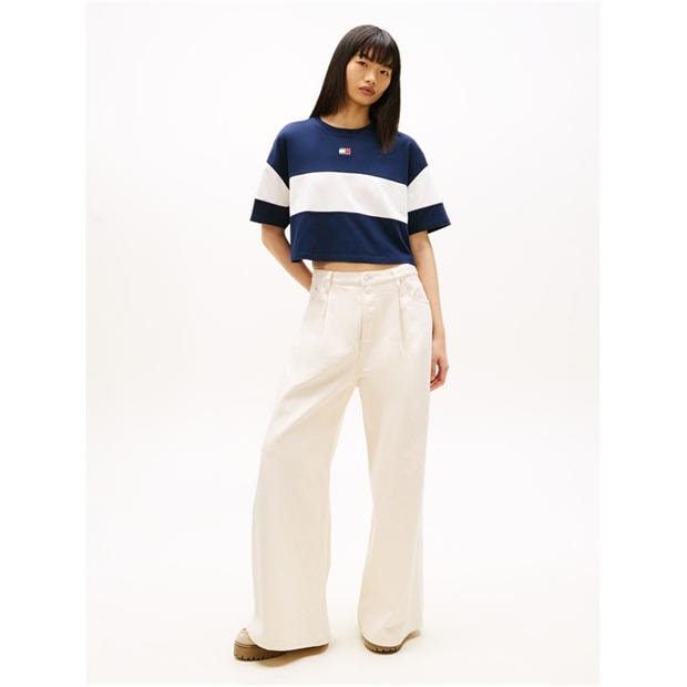 Dark Night Navy - Tommy Jeans - Women's Oversized T-Shirt