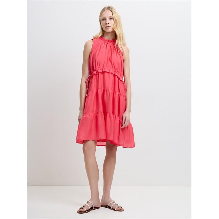 French Connection Women's Pink Swing Dress in Size 10, Sports Direct