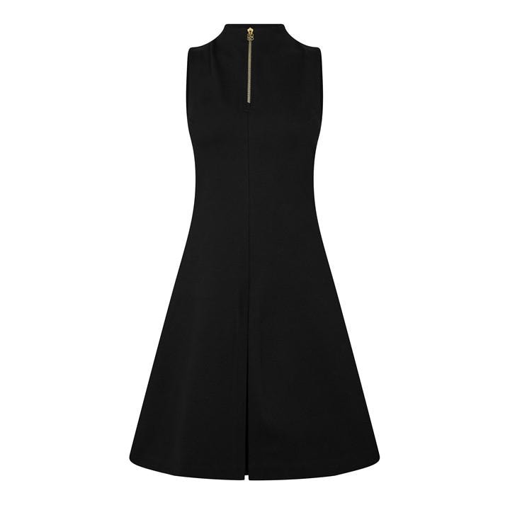 Hugo Women's Black Skater Dress in Size 12, Sports Direct