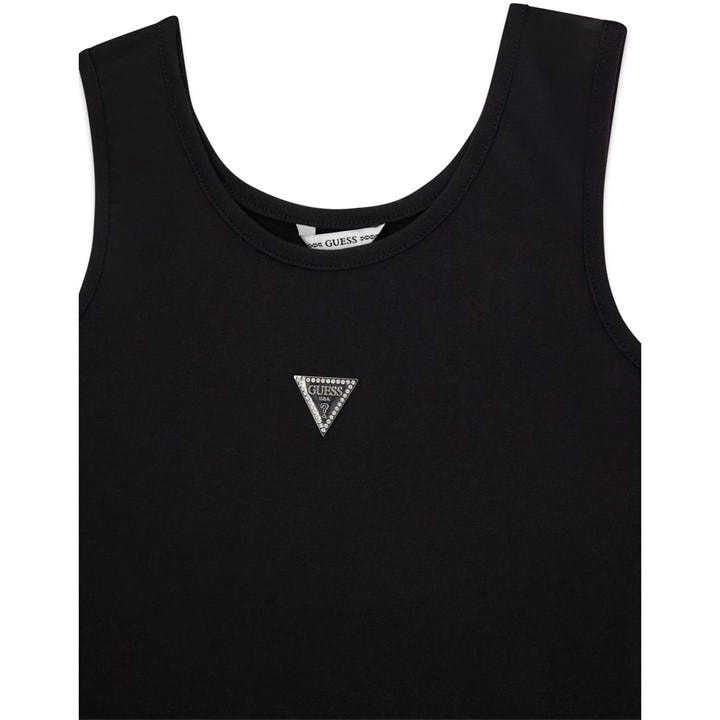 Guess Girls Black Kids' Bodycon Dress in Size 11 - 12 Years, Sports Direct