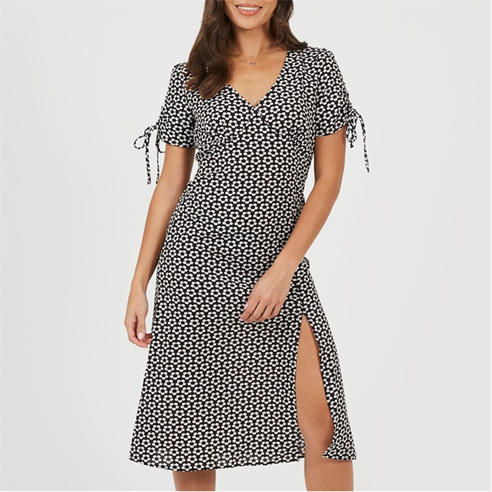 Brave Soul - Women's Short Sleeve A Line Dress