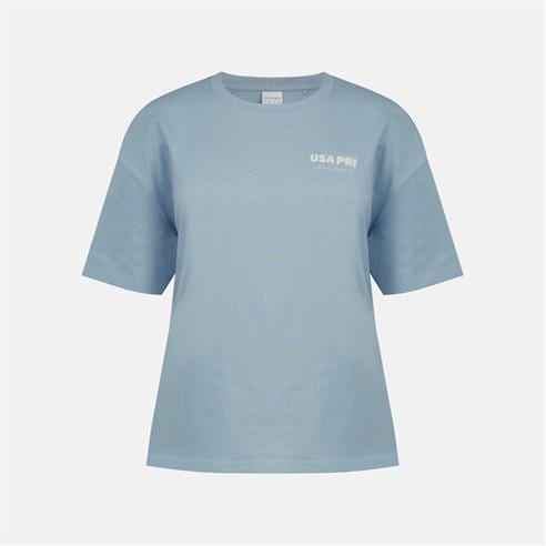 USA Pro - Women's Graphic Cotton Short Sleeve Oversized T-Shirt