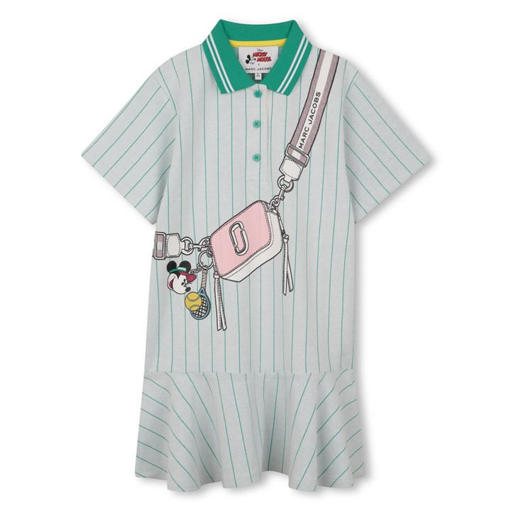 Marc Jacobs Girls White Kids' Polo Dress in Size 8 - 9 Years, Sports Direct