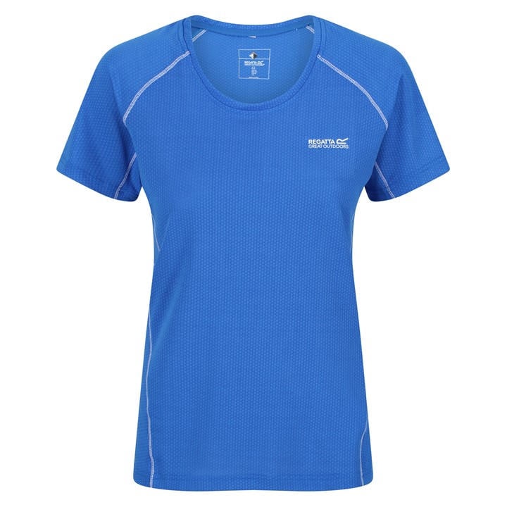 Regatta Women's Blue Devoteii T-Shirt in Size 14, Sports Direct