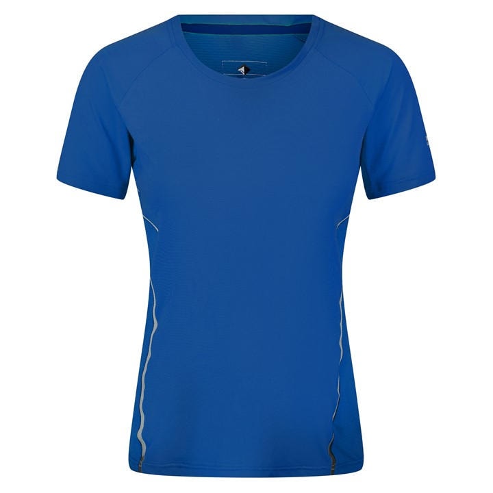 Regatta Women's Blue Hightonprote T-Shirt in Size 8, Sports Direct