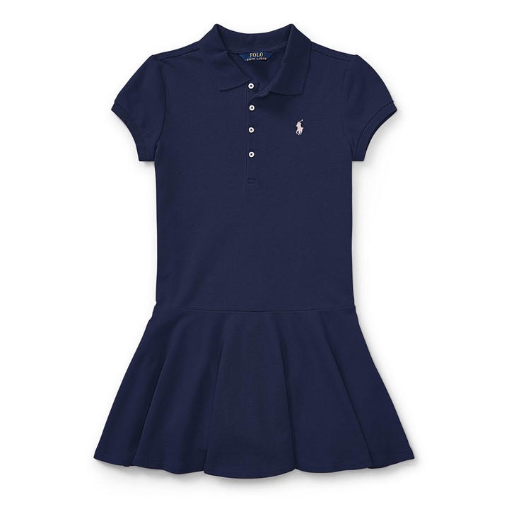 Polo Ralph Lauren Girls Blue Kids' Dress in Size 8 - 9 Years, Sports Direct