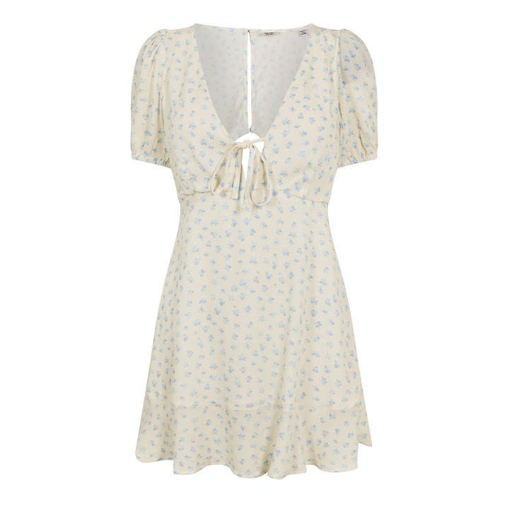 Jack Wills Women's White Mini Dress in Size 14, Sports Direct