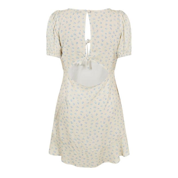 White Ditsy - Jack Wills - Women's Mini Dress