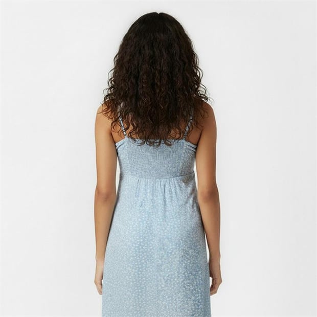 Blue Ditsy - Jack Wills - Women's Long Maxi Dress