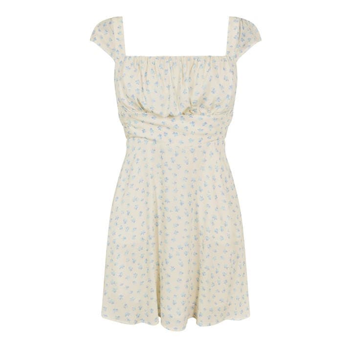 Jack Wills Women's White Mini Dress in Size 14, Sports Direct