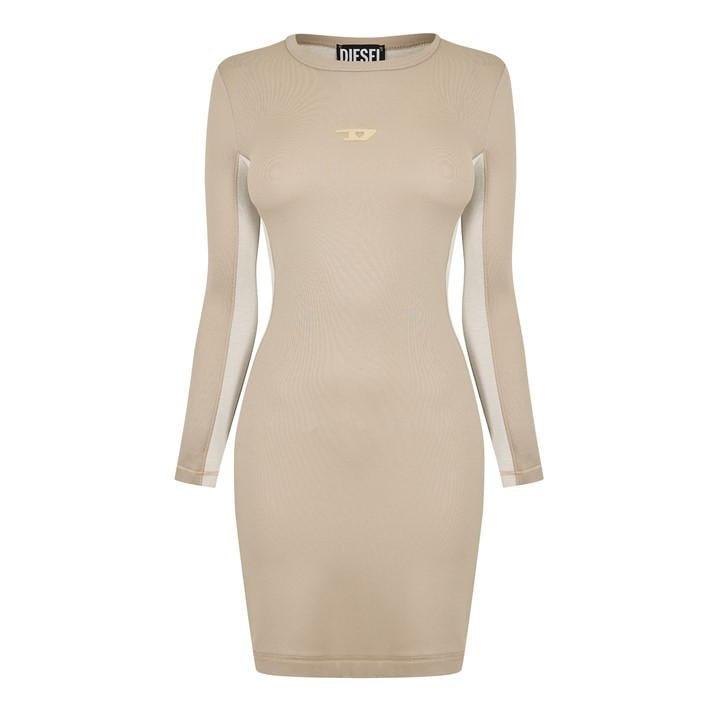 Diesel Women's  Ovalout Abito Long Maxi Dress in Size 6, Sports Direct