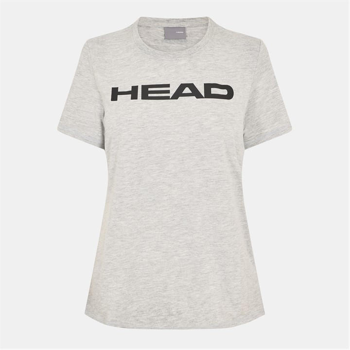 Head Women's Grey Club Lucy T-Shirt in Size 12, Sports Direct