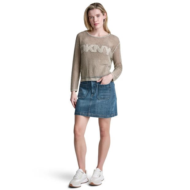 Pebble Jumper - DKNY - Womens Logo