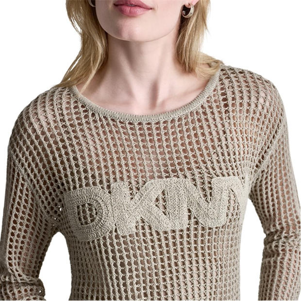 Pebble Jumper - DKNY - Womens Logo
