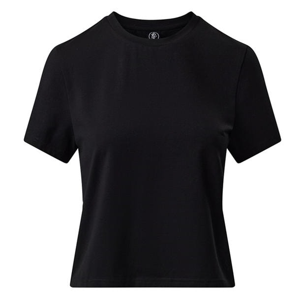 Black - Gym King - Gym King Victory Jersey Cap Sleeve Tee - White