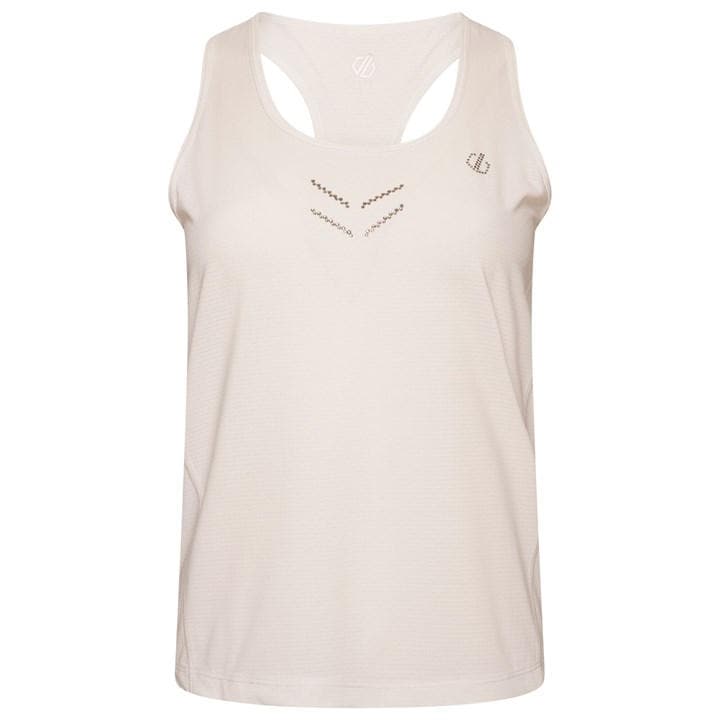 Dare 2B Women's White Dare2b Crystallise Active Vest in Size 6, Sports Direct