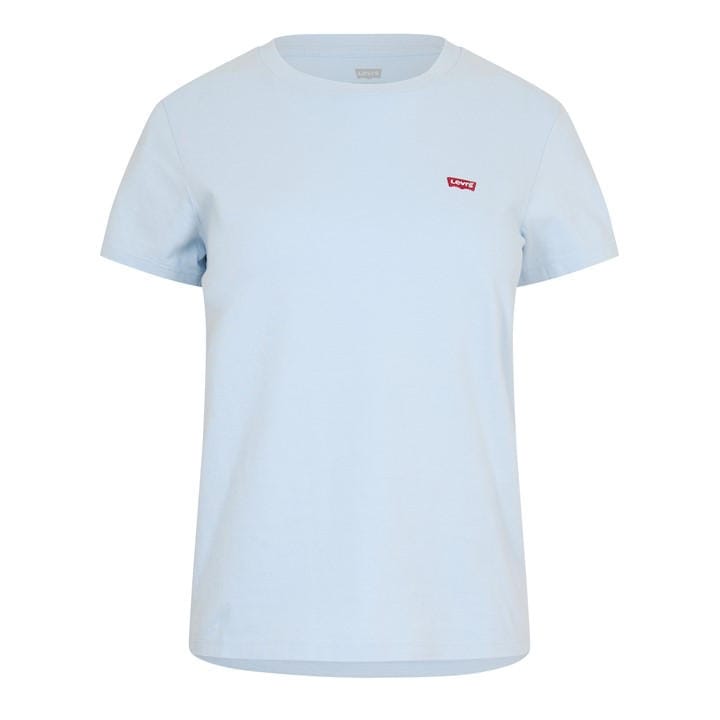 Levis Women's Blue Perfect T-Shirt in Size 8, Sports Direct