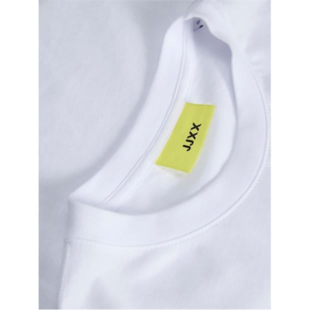 Bright White - JJXX - Andrea Loose Logo T-Shirt Ladies