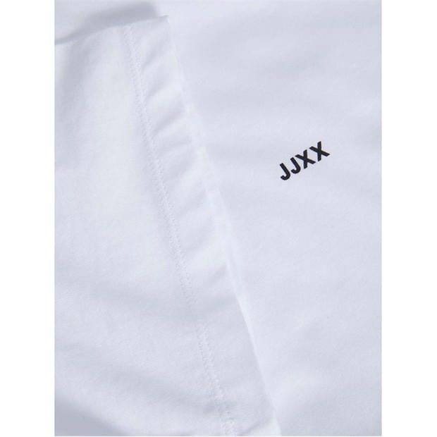 Bright White - JJXX - Andrea Loose Logo T-Shirt Ladies