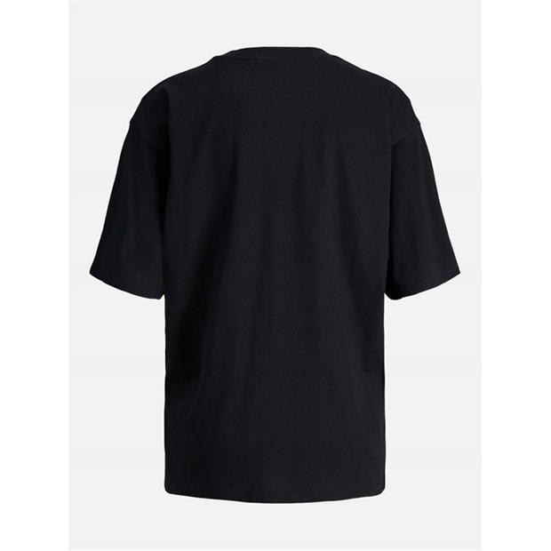 Black - JJXX - Andrea Loose Logo T-Shirt Ladies