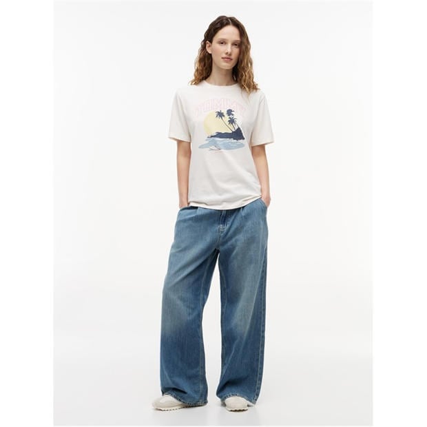 Ancient White - Tommy Jeans - Women's T-Shirt