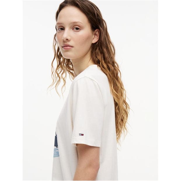 Ancient White - Tommy Jeans - Women's T-Shirt
