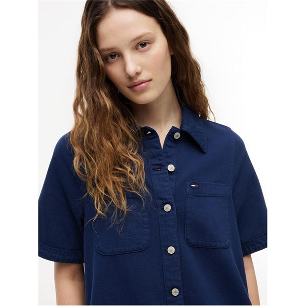 Denim Medium - Tommy Jeans - Women's A Line Dress