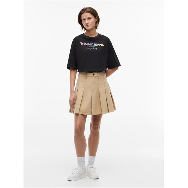 Black - Tommy Jeans - Women's Oversized Fit T-Shirt