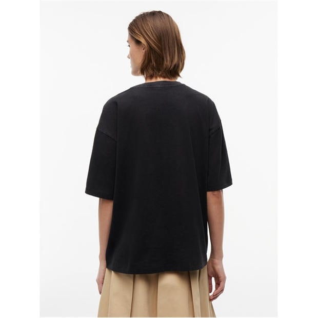 Black - Tommy Jeans - Women's Oversized Fit T-Shirt