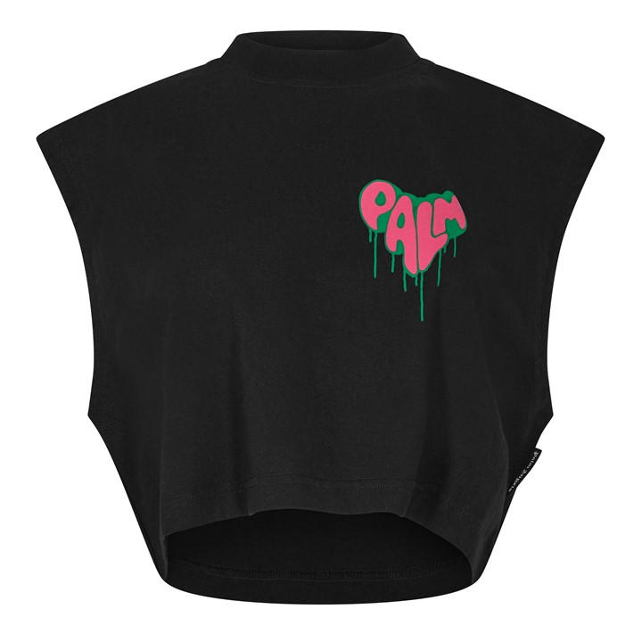 Palm Angels Women's  Cropped T-Shirt in Size 12, Sports Direct