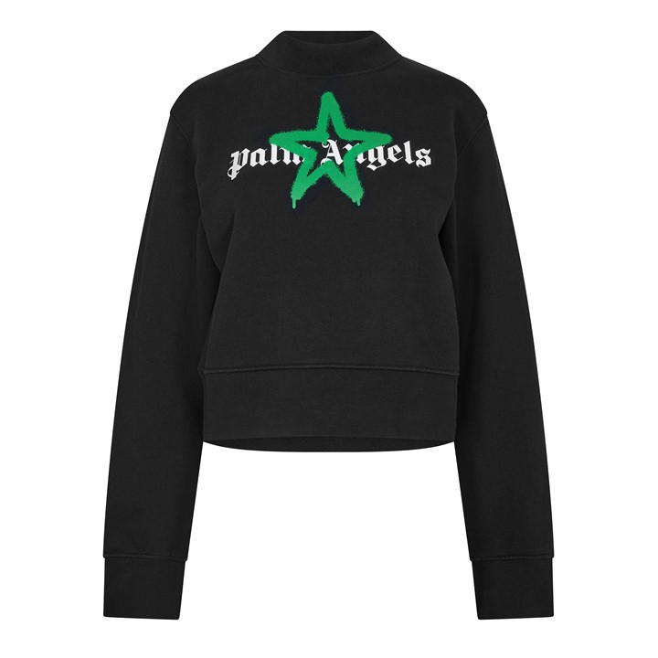 Palm Angels Women's  Star Crew T-Shirt in Size 16, Sports Direct