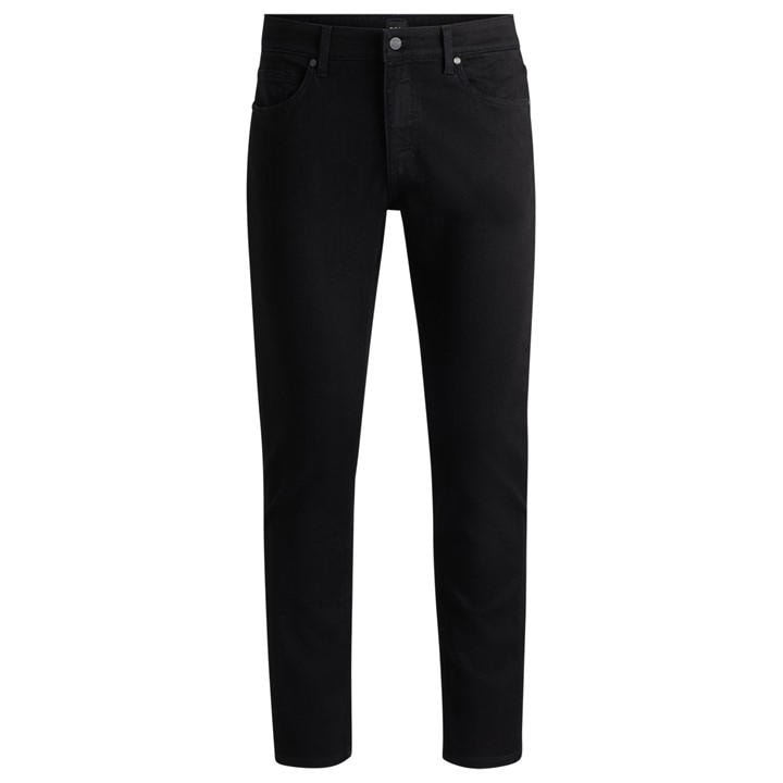 Boss Men's Black Hbb Delaware3slm Slim-Fit Jeans in Size 34 R, Sports Direct