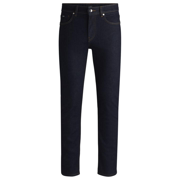 Boss Men's Blue Hbb Delaware3slm Slim-Fit Jeans in Size 34 R, Sports Direct
