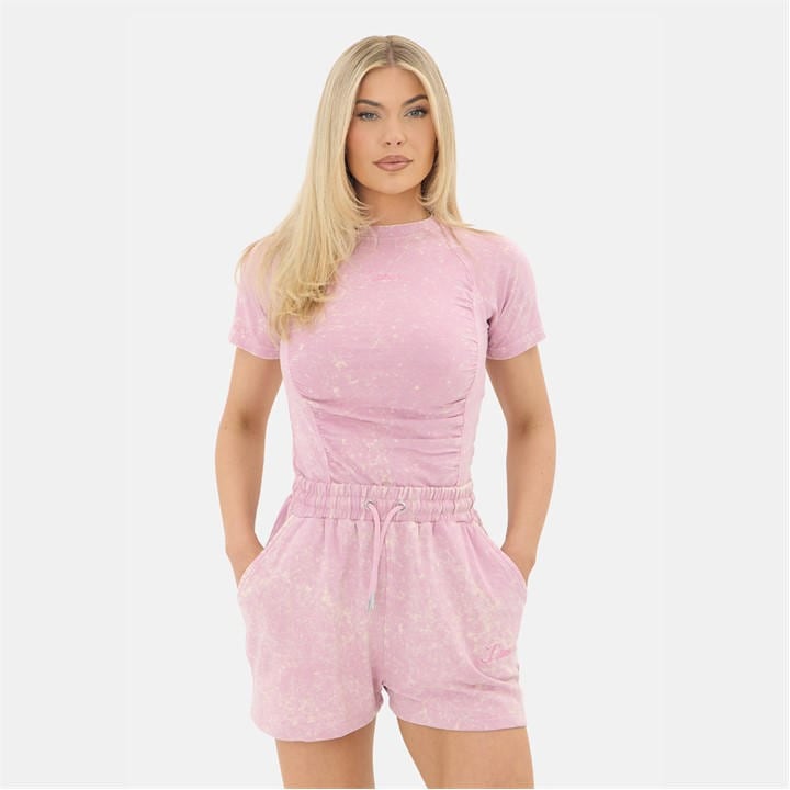 I Saw It First Women's Pink I Saw Washed Tshirt in Size 10, Sports Direct