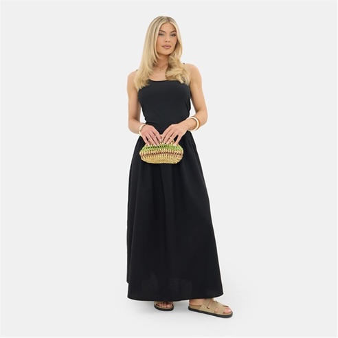 I Saw It First - Jersey Woven Maxi Dress