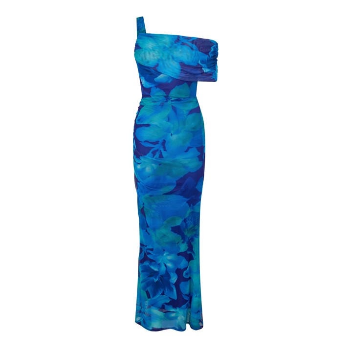 I Saw It First Women's  Printed Mesh Maxi Dress in Size 8, Sports Direct