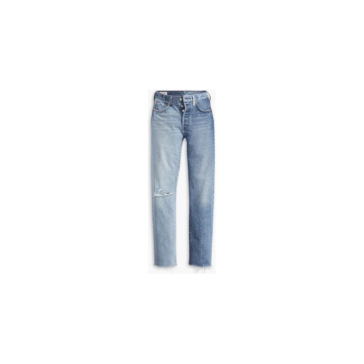 Levis Women's Blue Original Two Tone Jeans in Size 30 R, Sports Direct