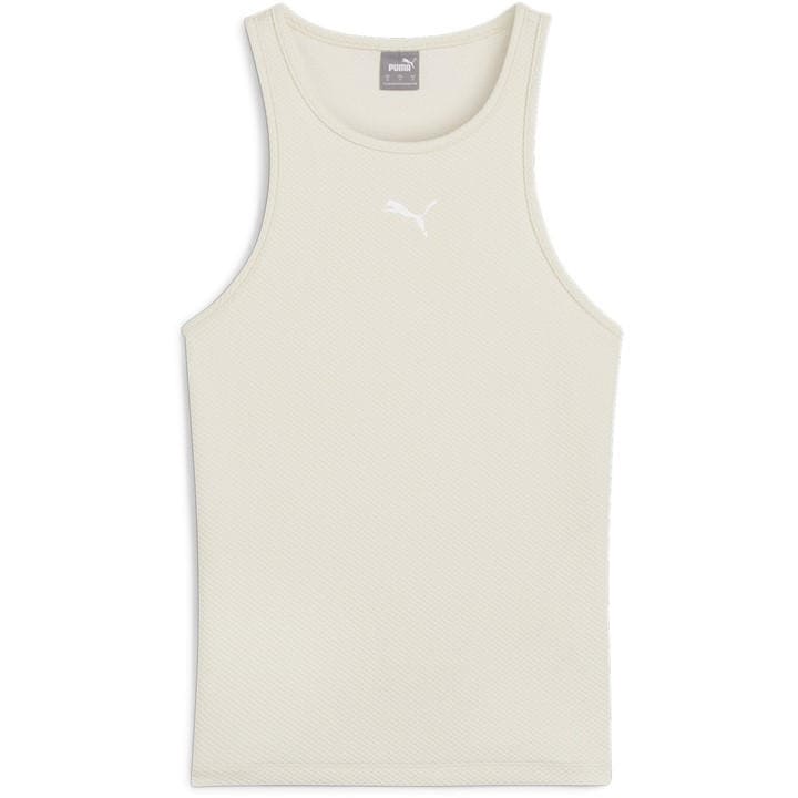 Puma Women's Beige Racerback Vest in Size 14, Sports Direct