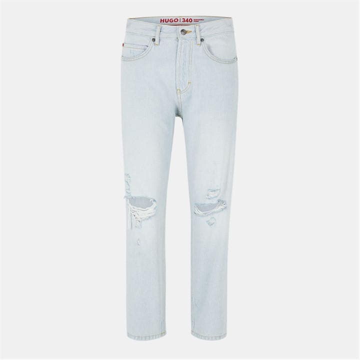 Hugo Men's Blue 340 Jeans in Size 32 R, Sports Direct