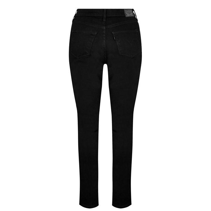 Levis Women's Black 311 Shaping Skinny Jeans in Size 32 L32, Sports Direct