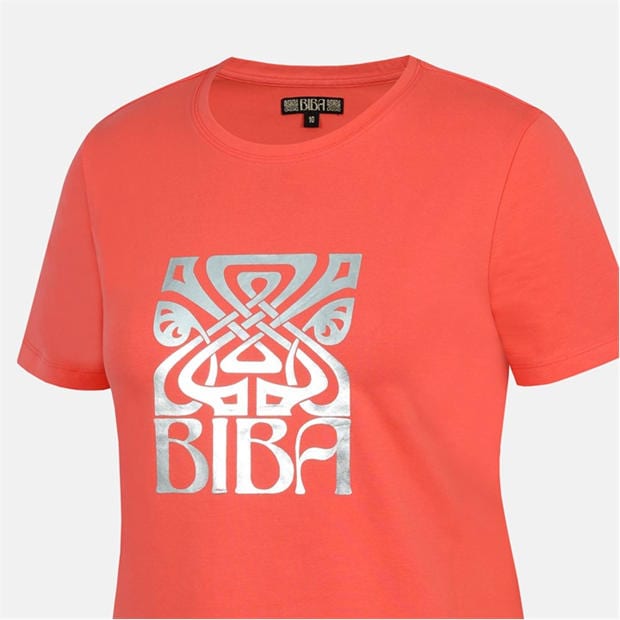 Pink Logo - Biba - Logo T-Shirt