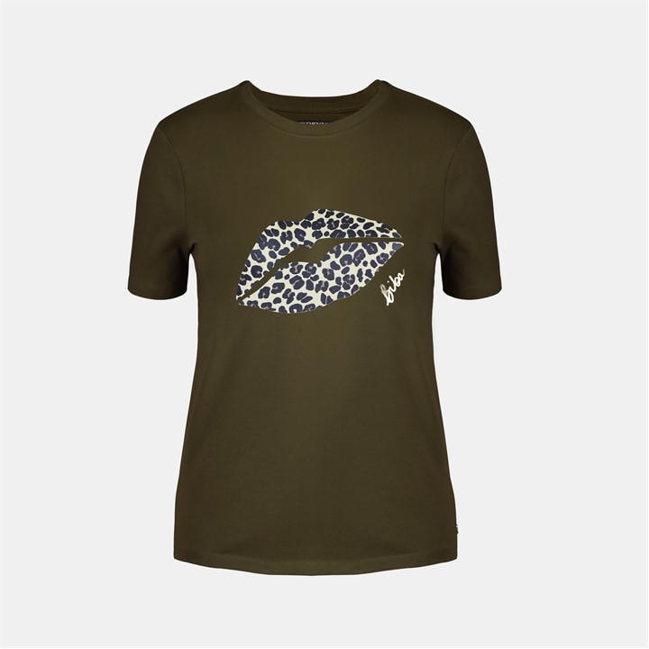 Biba Women's Green Logo T-Shirt in Size 12, Sports Direct