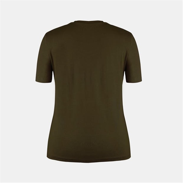 Khaki Lips - Biba - Logo T-Shirt